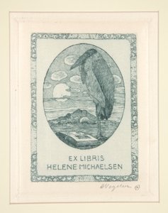 ex libris de Heinrich Vogeler