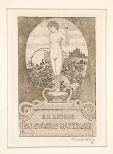 ex libris de Heinrich Vogeler