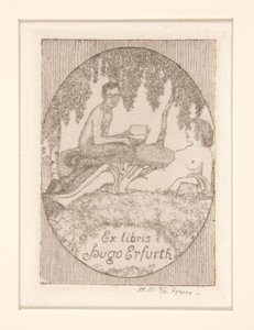 ex libris de Heinrich Vogeler