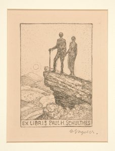 ex libris de Heinrich Vogeler