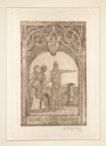 ex libris de Heinrich Vogeler