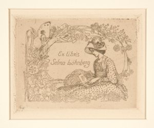 ex libris de Heinrich Vogeler