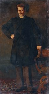 Retrato del cantante de ópera Theodor Reichmann
