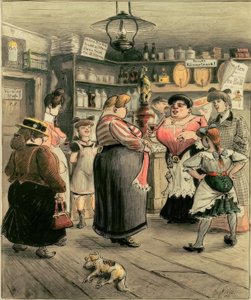 Mujeres en la taberna