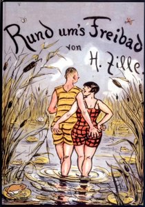 H.Zille, Alrededor de la piscina / Portada