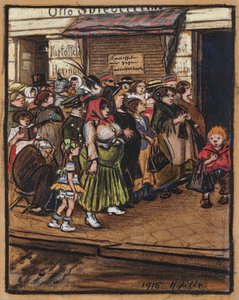 Cola de patatas, 1916