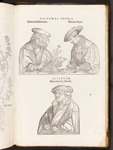 BT3.267.5 opp p896 Artistas y grabador, ilustración de De historia stirpium commentarii insignes por Leonhart Fuchs, 1542 de Heinrich and Meyer, Albert Fullmaurer