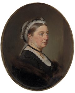 Reina Victoria, 1877 de Heinrich von Angeli