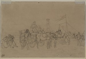Pasajeros para el vapor del Rin de Heinrich von Mayr