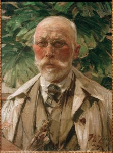Autorretrato de Heinrich von Zügel