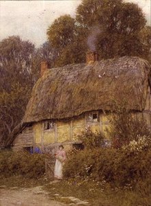 Una Cabaña en Berkshire de Helen Allingham