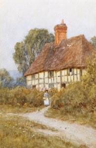 Yendo de Compras de Helen Allingham