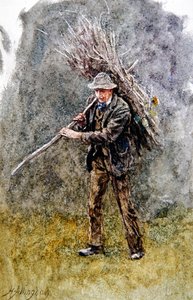 Maestro Hardy, Jardinero en Witley de Helen Allingham