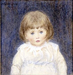 Un año de edad de Helen Allingham