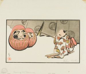 Burlando al Daruma de Helen Hyde