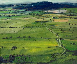 Vista desde el Tor I, 2008 de Helen White