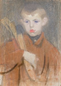 El leñador I de Helene Schjerfbeck