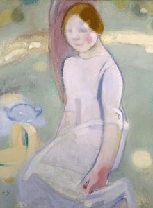 Bajo el tilo de Helene Schjerfbeck