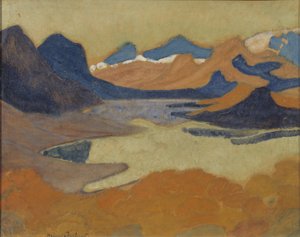 En camino a Stora Sjöfallet de Helmer Osslund