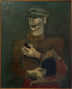 Joven con gorra de seis peniques de Helmut Kolle