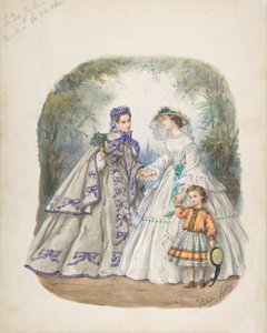 Ilustración para una revista de moda francesa de Heloise Leloir
