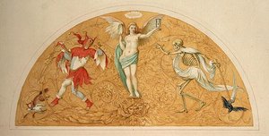 Diseño para una decoración interior de Helwig Reinhard Hochapfel