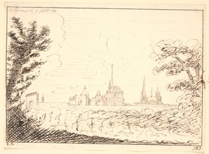 Vista de Notre-Dame-de-la-Miséricorde, Burdeos de Hem