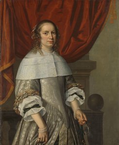 Retrato de mujer de Hendrick Cornelisz van Vliet (attributed to)