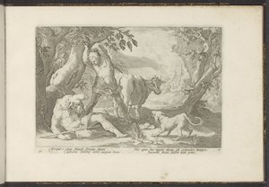 Mercurius doodt Argus Metamorfosis de Ovidio (título de la serie) The Herescheppingen van P. Ovidius Naso (título de la serie)