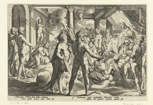 Faetón en el Palacio de Helios Metamorfosis de Ovidio (título de la serie)
