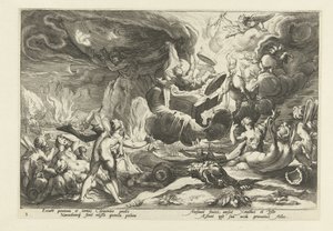 Val van Phaëthon Metamorfosen de Ovidio (título de la serie)