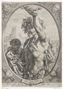 Baco de Hendrick Goltzius