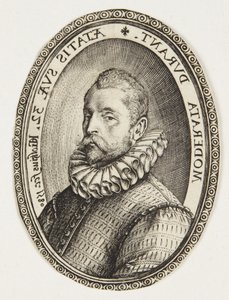 Busto de un hombre mirando hacia la izquierda de Hendrick Goltzius