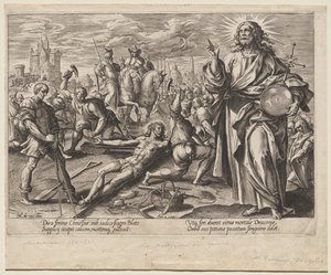 Cristo de Hendrick Goltzius