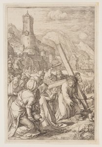 Cristo cargando la cruz, de La Pasión