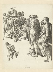 El infanticidio en Belén de Hendrick Goltzius