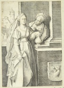 La pareja desigual de Hendrick Goltzius