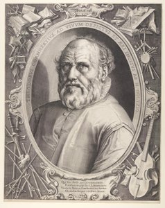Dirck Volkertsz Coornhert (con marco) de Hendrick Goltzius