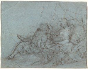Pareja enamorada de Hendrick Goltzius