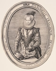 Françoise van Egmond de Hendrick Goltzius