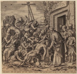 San Jerónimo de Hendrick Goltzius