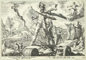 La Edad de Hierro de Hendrick Goltzius