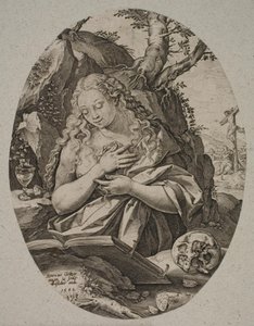 María Magdalena de Hendrick Goltzius