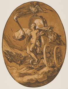 Nox, de Las Deidades de Hendrick Goltzius