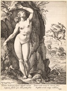 Perseo liberando a Andrómeda de Hendrick Goltzius