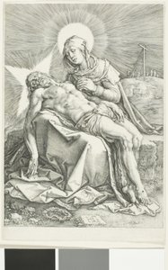 Piedad de Hendrick Goltzius