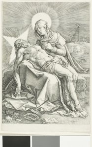 Piedad de Hendrick Goltzius
