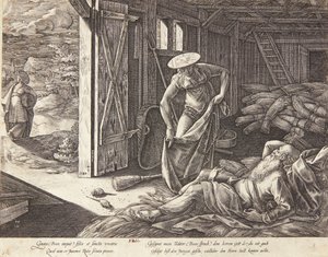 Rut y Booz en la era de Hendrick Goltzius