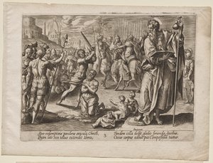 Santiago el Grande de Hendrick Goltzius