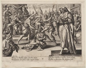 Santiago el Menor de Hendrick Goltzius